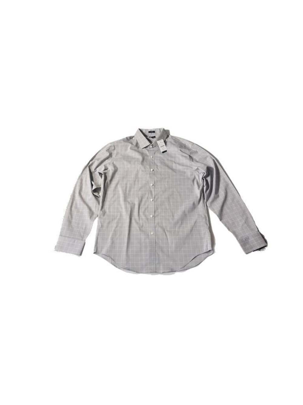 J.Crew Performance Slim Fit Button Down Shirt Gray Plaid Size L